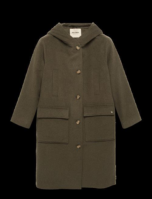 MOS MOSH | Mmkenya Hoodie Wool Coat | S