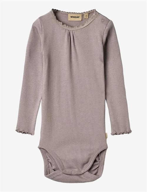 Wheat | Rib Body L/S Lotta | 68