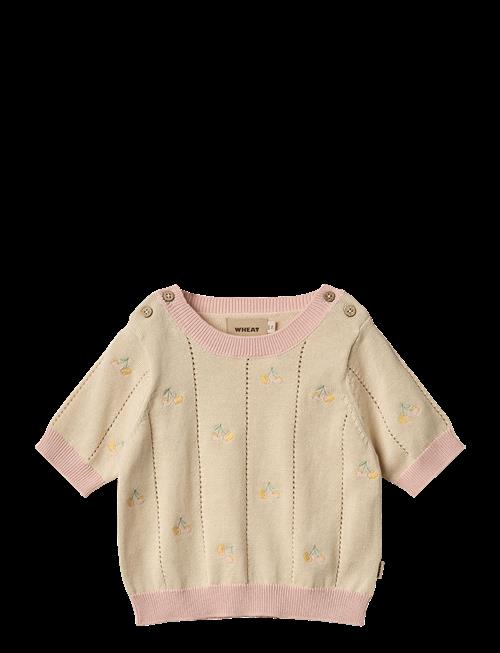 Wheat | Knit Top S/S Malvina | 56