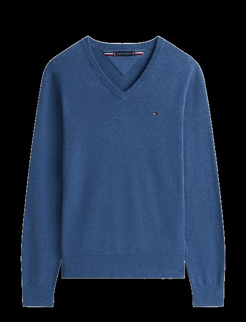 Tommy Hilfiger | Essential Cotton V Neck | L
