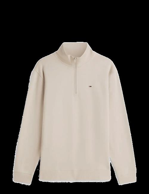 Tommy Jeans | Tjm Reg Fleece 1/4Zip Mock Ext | XS