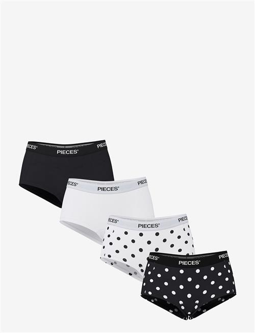 Pieces | Pclogo Lady 4 Pack Aop/Solid Noos Bc | M
