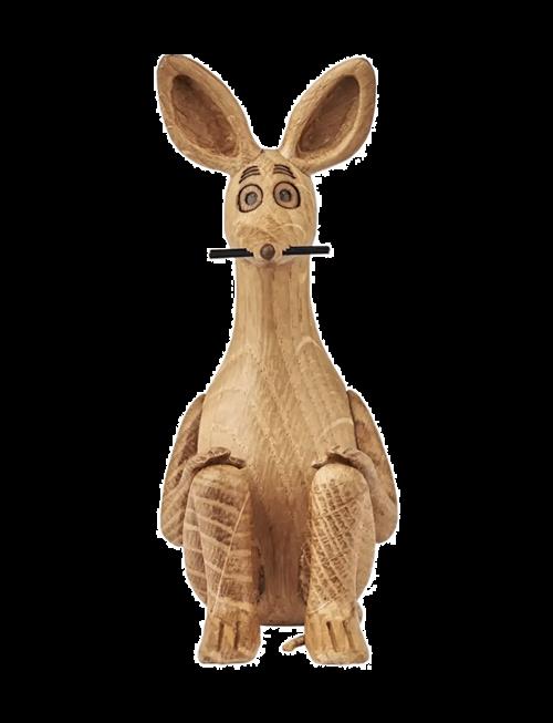 Dsignhouse Moomin | Mumitroldene Træfigur Egetræ Sniff | 10 CM