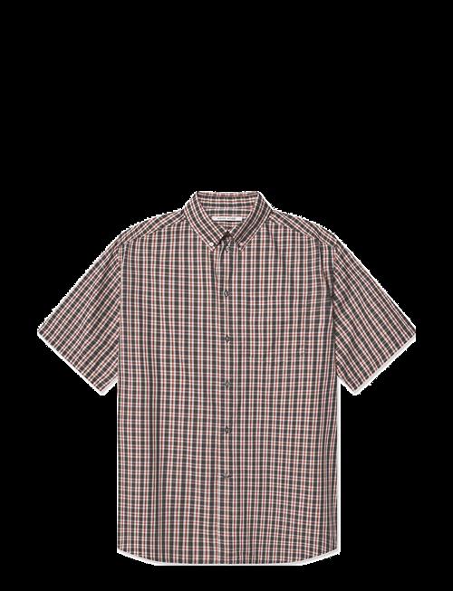 WOOD WOOD | Wwaaron Ss Shirt Check | L