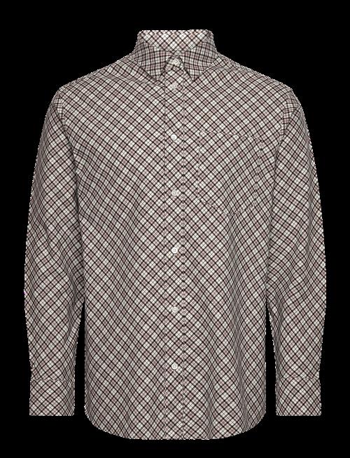 WOOD WOOD | Wwnico Bias Flannel Shirt | L