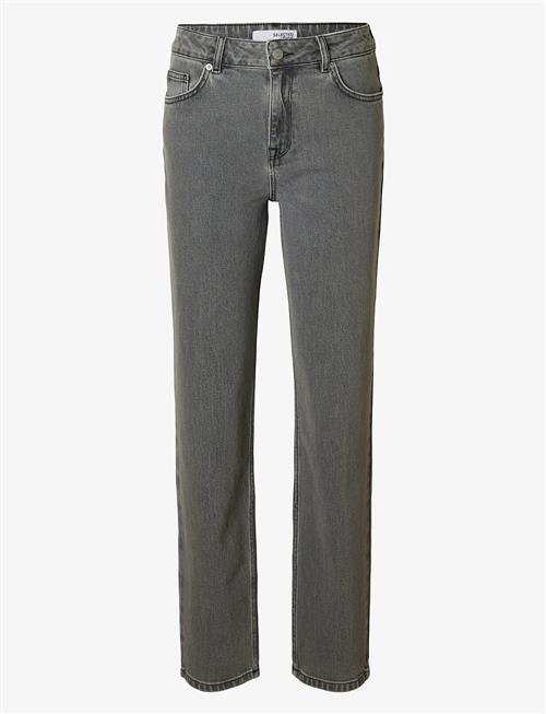 Selected | Slfalice Mw Straight Eloise Grey Jeans | 28 x 32