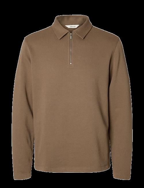 Selected | Slhmarc Rib Ls Polo | XL