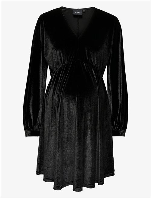 Only Maternity | Olmesme Life Ls Velour Dnm Dress | L