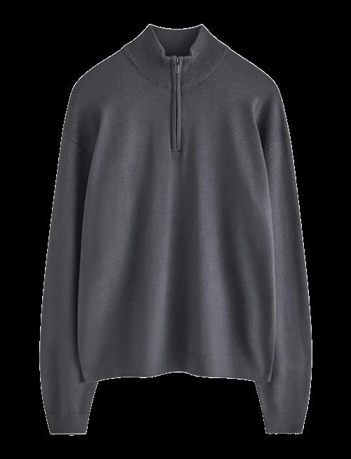 Lindex | Sweater Fineknit Halfzip | 128