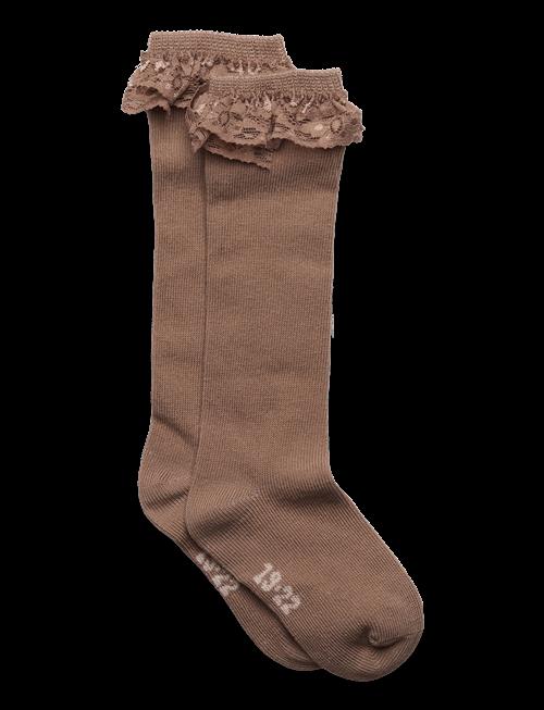 Minymo | Knee Sock W. Lace | 19\22