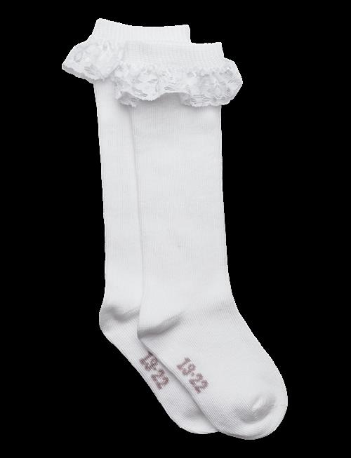 Minymo | Knee Sock W. Lace | 31\34