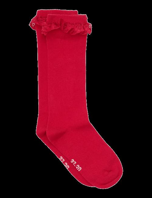 Minymo | Knee Sock W. Lace | 27\30