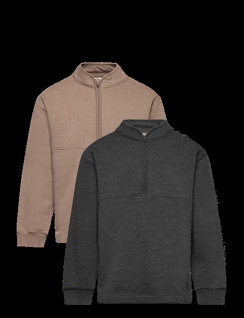 Minymo | Sweatshirt W.zip (2-Pack) | 110