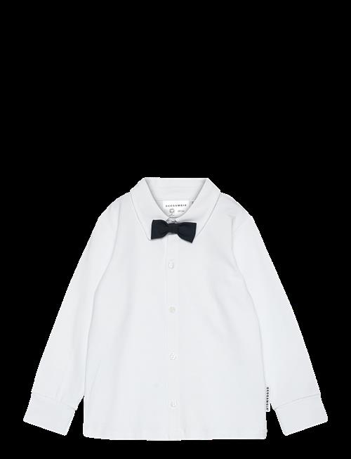 Geggamoja | Shirt Bow White | 146/152