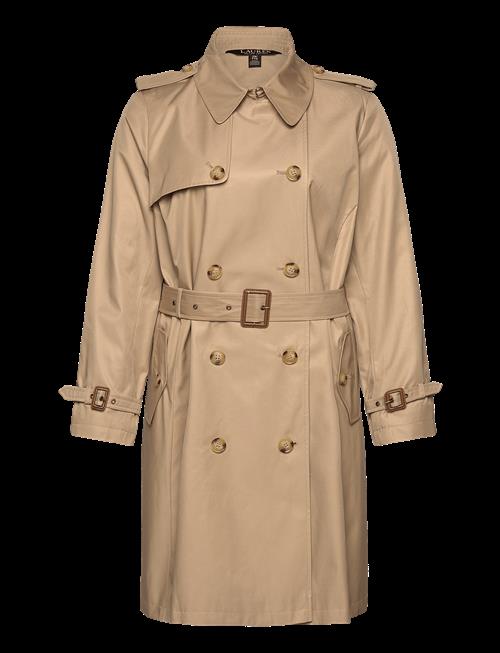 Lauren Women | Double-Breasted Cotton-Blend Trench Coat | 50-52