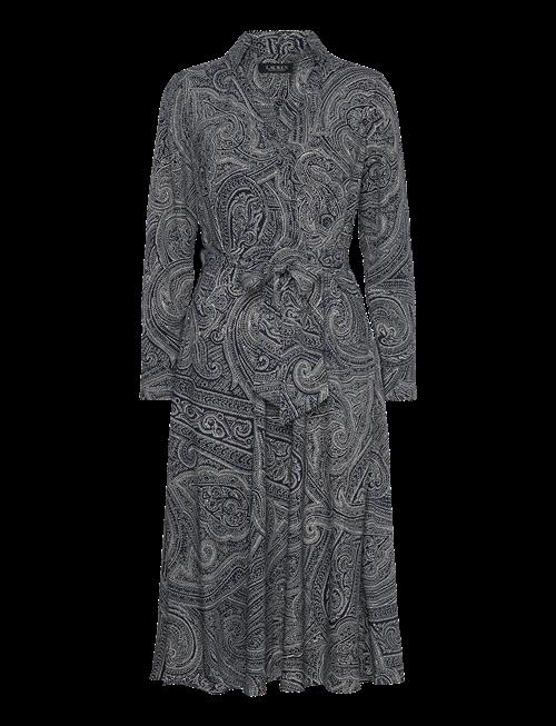 Lauren Ralph Lauren | Paisley Crepe Midi Dress | 32