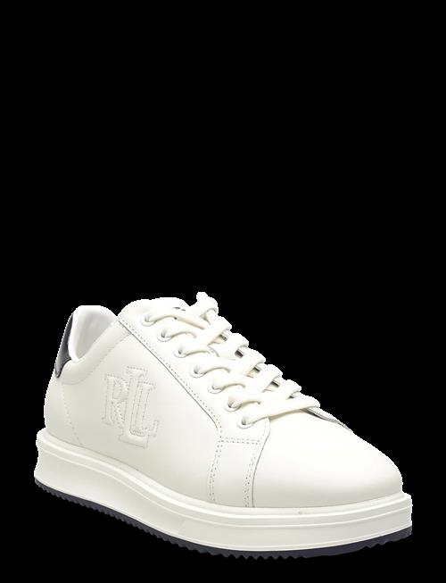 Lauren Ralph Lauren | Ainsley Smooth & Crinkle Leather Sneaker | 38