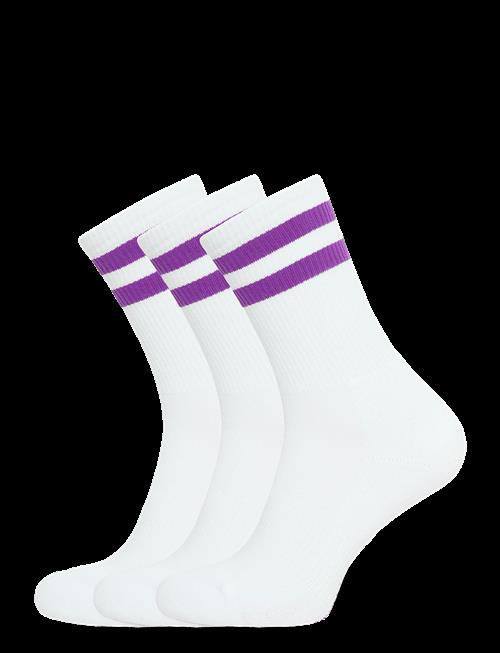 Organic Basics | Core Stripe Crew Socks 3-Pack | 43-46