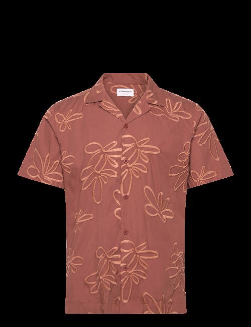 Lindbergh | Embroidered Cotton Shirt S/S | M