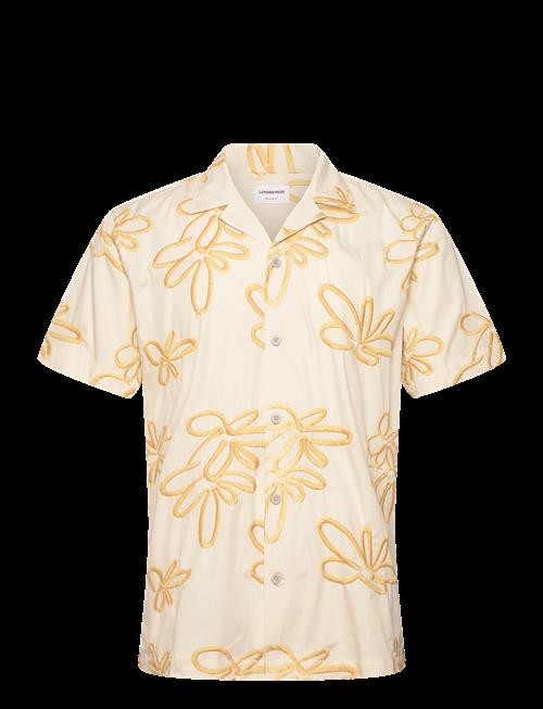 Lindbergh | Embroidered Cotton Shirt S/S | S