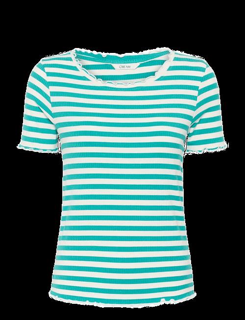 Cream | Crribba Stripe Tshirt | L
