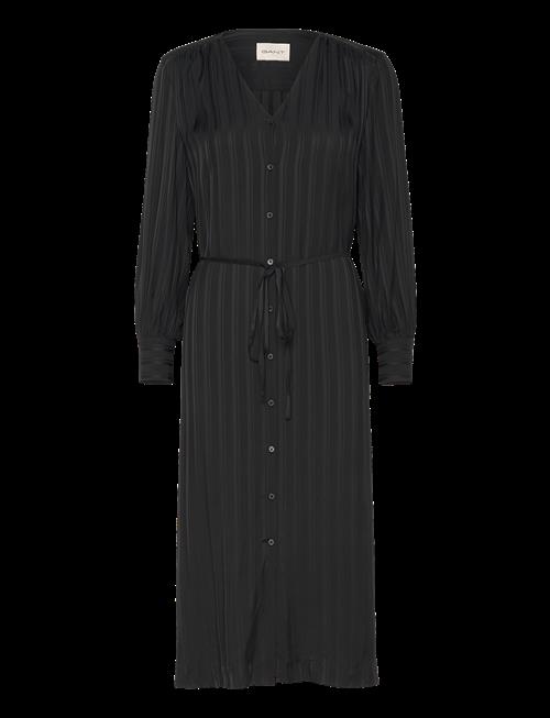 Gant | Relaxed Satin Stripe Shirt Dress | 42