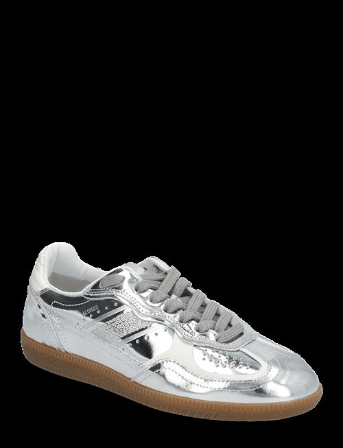 ALOHAS | Tb.490 Rife Shimmer Silver Cream Leather Sneakers | 36
