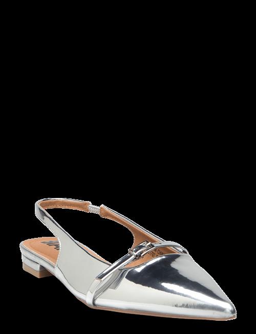 Bianco | Biabari Pointy Flat Slingback Faux Leather | 39