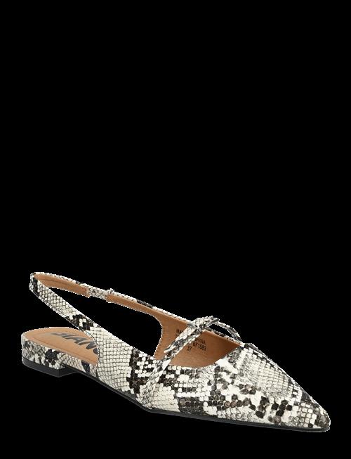 Bianco | Biabari Pointy Flat Slingback Faux Leather | 41