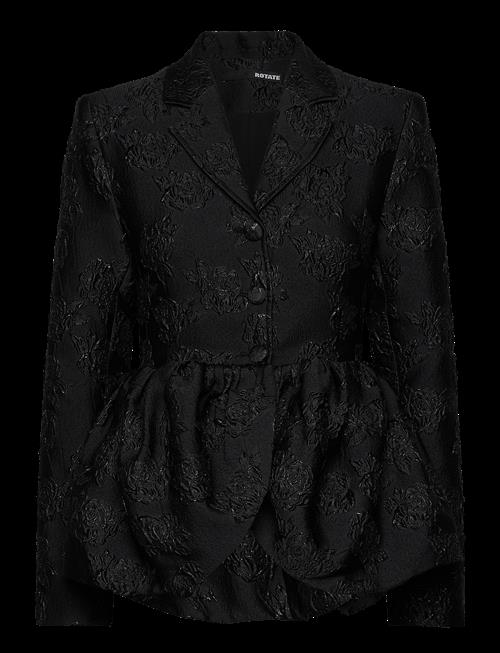 ROTATE | Jacquard Draped Blazer | 38