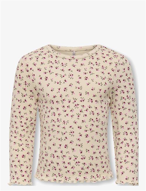 Kids Only | Kmgtrinny Aop Ls O-Nck Top Jrs Noos | 116
