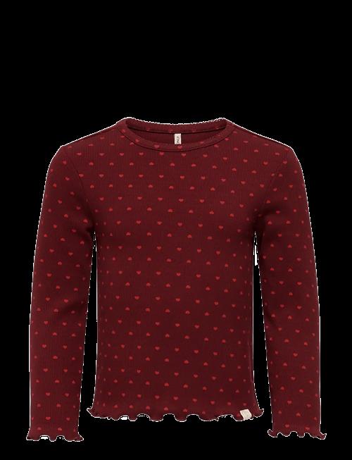 Kids Only | Kmgtrinny Aop Ls O-Nck Top Jrs Noos | 110