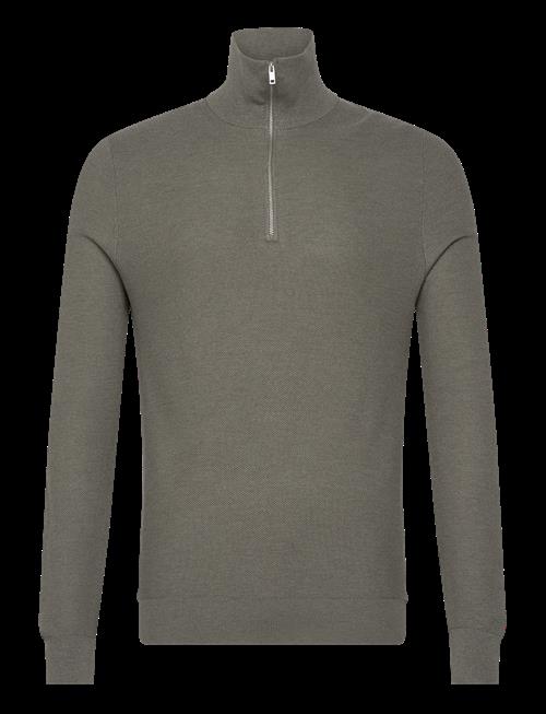 Mango | Microstructure Sweater With Zipper Collar | S