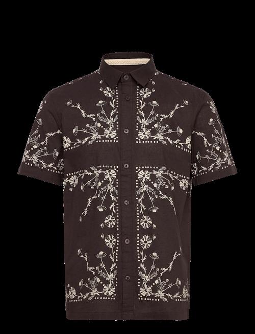 Anerkjendt | Theo Flower Print S/S Shirt | XL