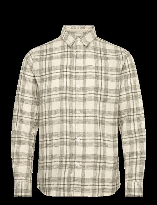 Anerkjendt | Akleif Cot/Lin Check Shirt | XXL