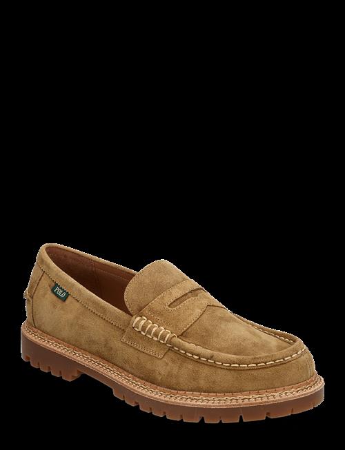 Polo Ralph Lauren | Jett Lug-Sole Suede Penny Loafer | 44