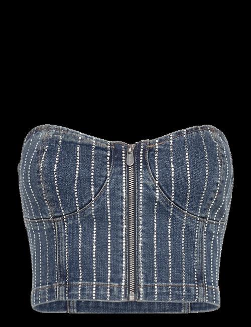 ABRAND | Academia Bustier Petra Diamante Mid Vintage Indigo | S