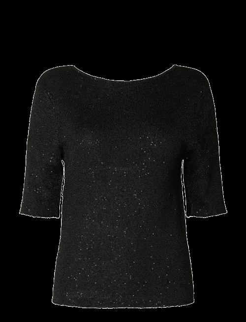 Selected | Slfjosie 2/4 Sequin Knit O-Neck Top | XL