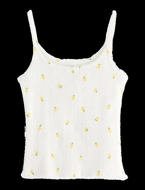 Lindex | Pyjama Top In Pointelle | XXL