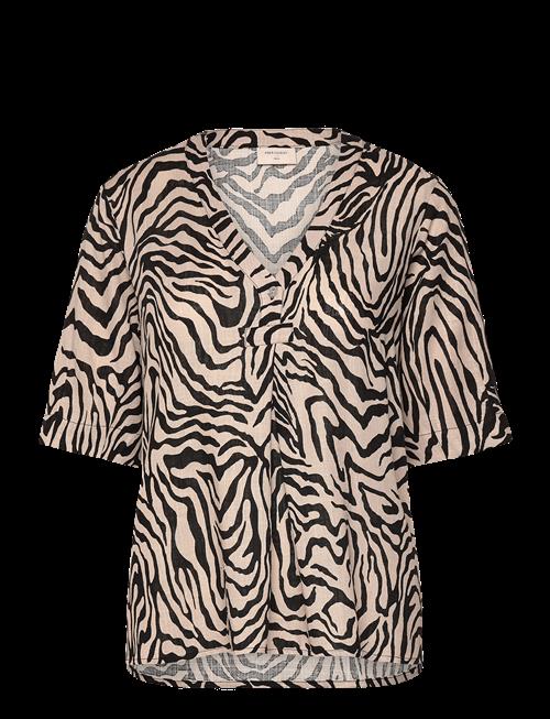 FREE/QUENT | Blouse From Freequent In A Light And Soft Material With Animal Print. The Blouse | S