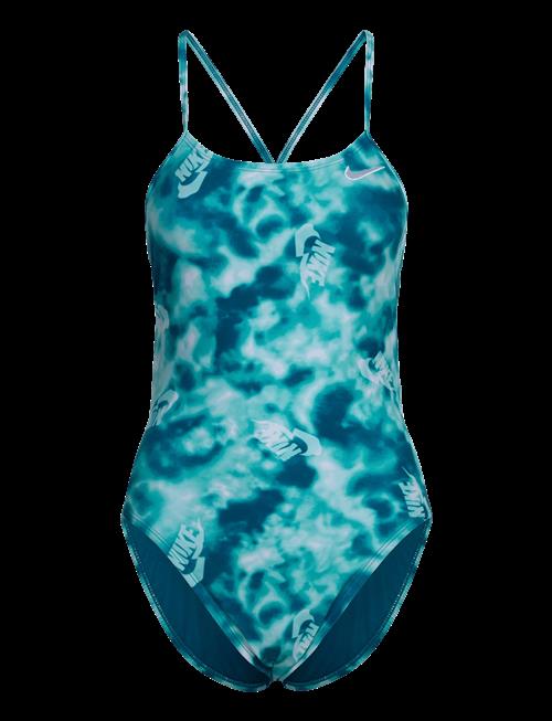 NIKE SWIM | Nike Hydrastrong Multi Print Cutout One Piece | 38