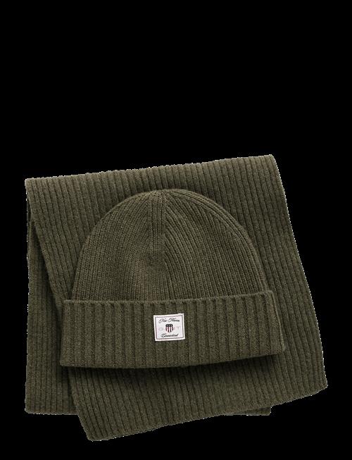 Gant | Beanie Scarf Gift Set | ONE SIZE