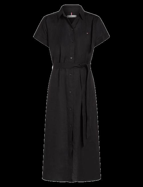 Tommy Hilfiger | Ess Linen S/S Midi Shirt Dress | 32