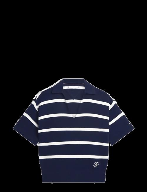 Tommy Hilfiger | Mini Stp Co Open Polo Ss Swt | XS