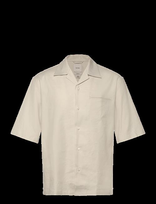 Calvin Klein | Ss Linen Lyocell Camp Relaxed Sh | XXL