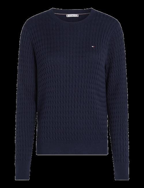 Tommy Hilfiger | Cotton Cable Fine Gg C-Nk Swt | XL