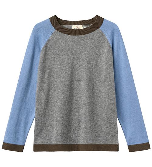 Copenhagen Colors Bluse - Strik - Grey Melange Comb