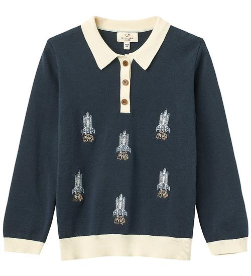 Copenhagen Colors Polobluse - Strik - Navy Rocket