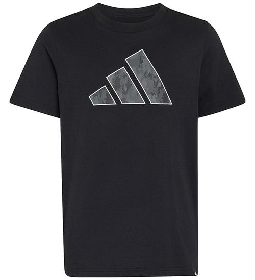 adidas Performance T-shirt - J Camo - Black