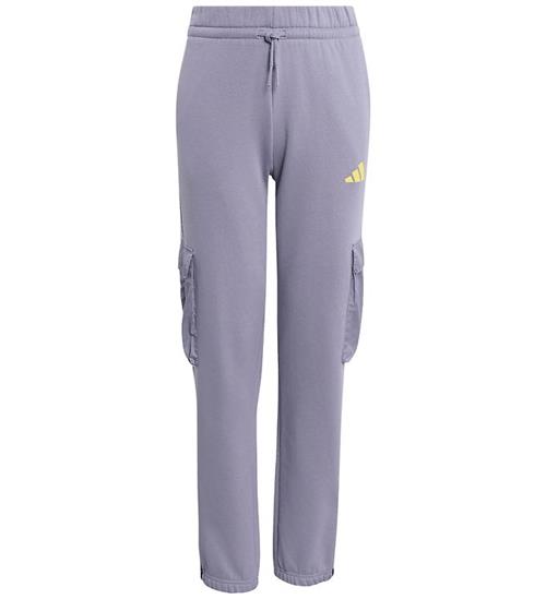 adidas Performance Sweatpants - J Utility CG - Slate/Black/Purle